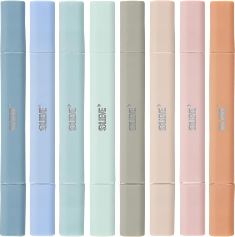 Believe - Aesthetic Bible Highlighters No Bleed Through Assorted Colors, Cute Highlighter Dual Tip For Journaling Supplies And School Accessories, Bible Highlighters And Pens No Bleed (COASTAL DREAM) - Image 1